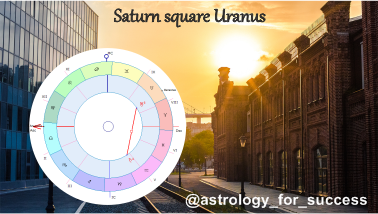 сатурн в квадрате к урану